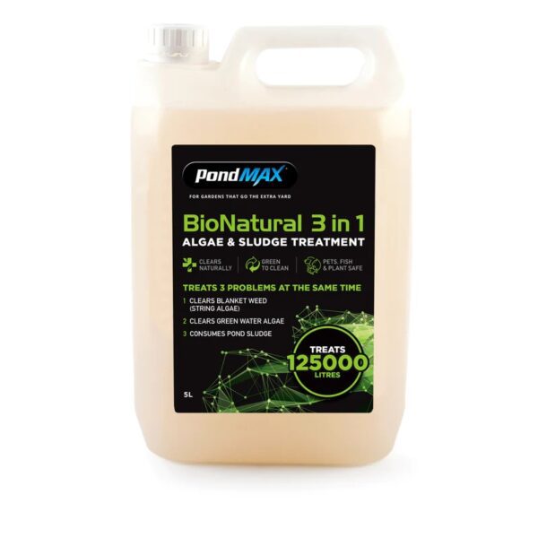 PondMAX Bio natural 3 in 1 Pond Solution 5L